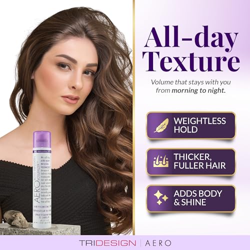 Volumizing Hair Spray - Weightless Body & Volume Boost for Fine Hair 9.9 oz