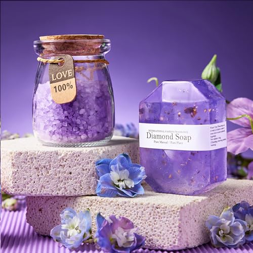 Lavender Spa Gift Basket for Teachers - Relaxing Teacher Appreciation Gift Set