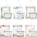 Christian Gift Bible Verse Tote Bags Set - White & Colorful for Women, Inspirational Bags with Quotes