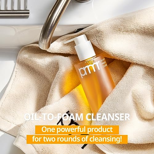 PRIMERA Self Care Kit ? Oil to Foam Cleanser (200ml) & Vitatinol Serum Gel Mask Set (10EA) | Korean Deep Cleansing + Overnight Hydration Care
