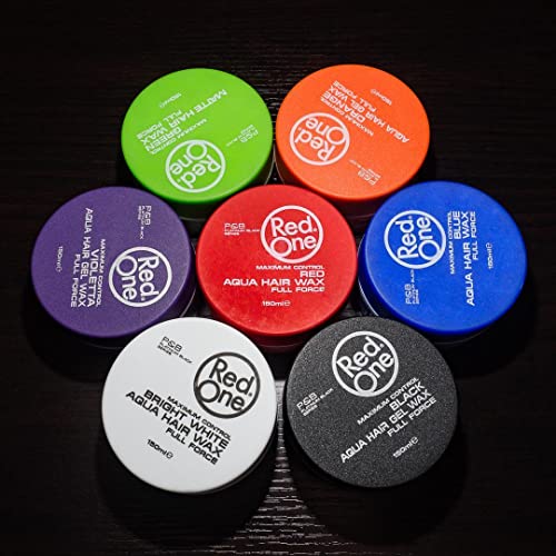 Red One Aqua Hair Wax 150ml Black