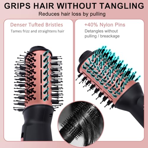 One-Step Ionic Hair Dryer Brush - Frizz Control & Shine, Travel Size