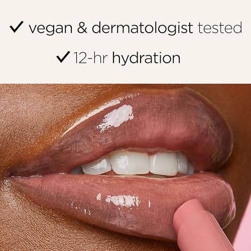 Vegan Lip Balm Set - Tarte Maracuja Juicy Lip Gloss with Vitamin E, Full Size, Rosa Pack of 2