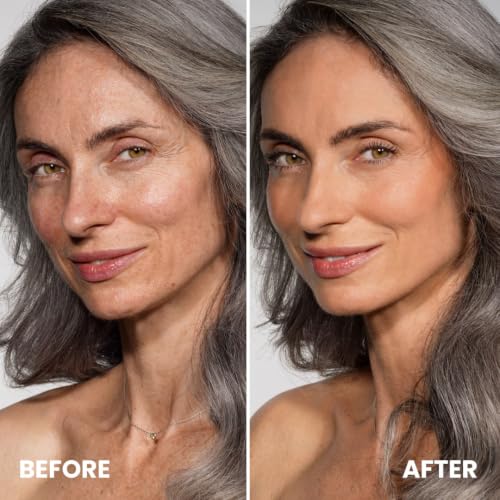 Color Changing Foundation & Precision Makeup Brush Set for Mature Skin
