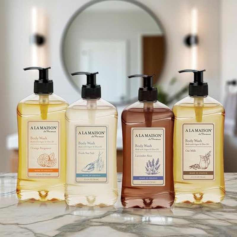 A LA MAISON Lavender Aloe Body Wash 25.36 Fl Oz, 2 Pack