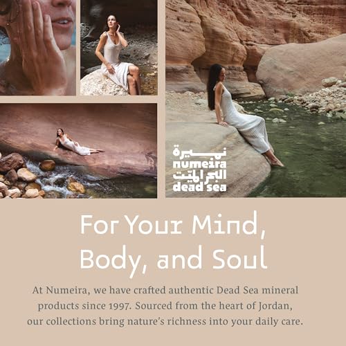 Dead Sea Mud Soap - Purifying Mineral-Rich Face & Body Bar - Natural Bar Soap with Olive Oil, Sweet Almond Oil, Vitamin E, and Dead Sea Mud Harvested from Jordan