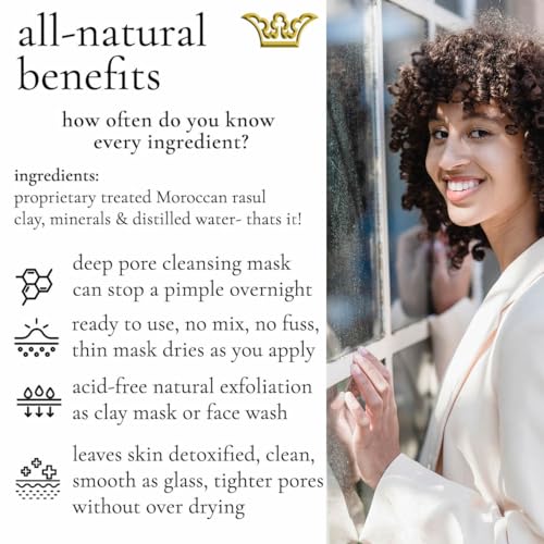 Deep Pore & Spot Treatment Clay Mask - 2.5 oz Skin Clarifying Mask