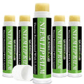 GreenIVe Vegan Neem Lip Balm 5 Tubes - Natural, Handcrafted Moisturizer for Dry & Sensitive Lips