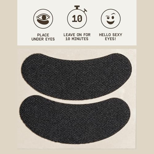 Men's Under Eye Patches with Peptides & Hyaluronic Acid - 6 Pack