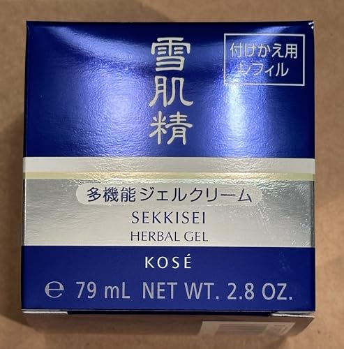 SEKKISEI Herbal Gel Face Moisturizer Refill Pod - 2.8 oz Multi-Purpose Hydrating Gel