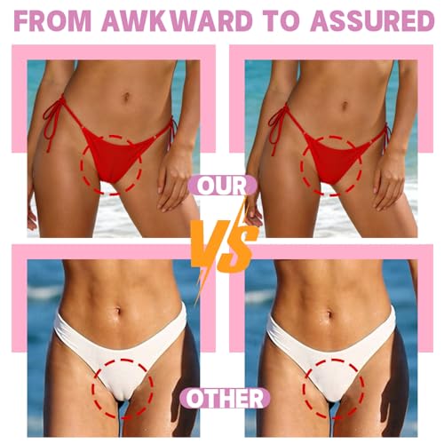 Camel Toe Concealer for Women, Self-Adhesive Anti Camel Toe Cover Insert Pads, Seamless Protection for Leggings, Swimwear, Activewear