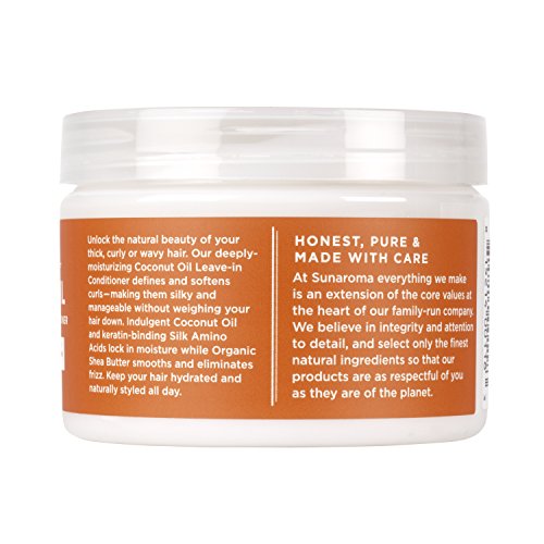 Sunaroma Coconut Oil Leave In Conditioner