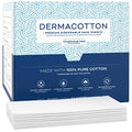 Dermacotton X-Large 100% Pure Cotton Disposable Face Towels - Pack of 100