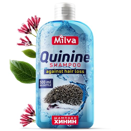 Milva Volumizing Hair Thickening Shampoo 16.9 Fl Oz - Natural Quinine Extract, Strengthens & Adds Fullness (Pack of 1)