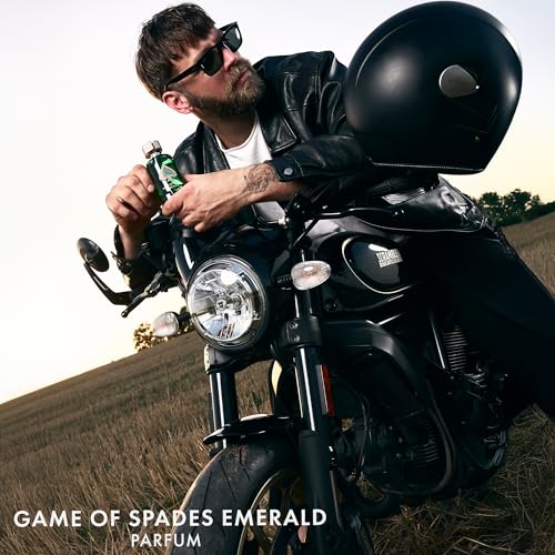 Jo Milano Game of Spades Emerald Unisex Parfum Spray 3 Fl Oz (88 ml) - Long Lasting Citrus & Musk Fragrance