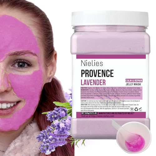 Lavender Turmeric Jelly Mask, Facial Skin Care- Collagen Face Mask For Instant Hydration
