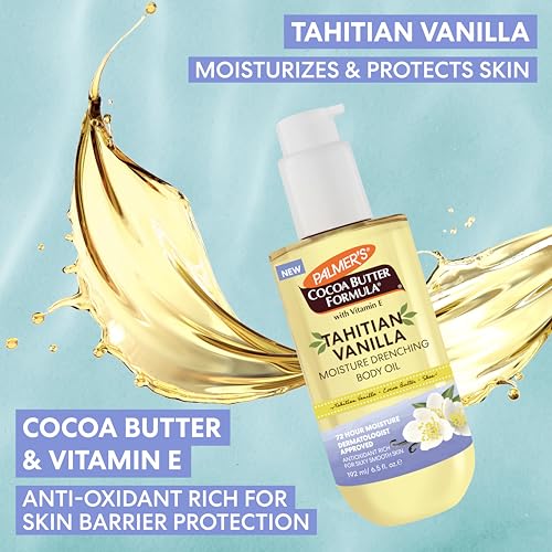 Tahitian Vanilla Body Lotion & Oil Set - Hydrating Moisturizer for Radiant Skin