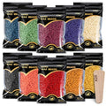 Hard Wax Beads for Hair Removal 2.2lbs with Applicators - Painless Full Body Waxing