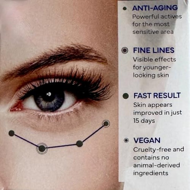 Delfanti-Milano ? RETINOL REPAIR EYE CREAM ? Anti Aging ? Reduces Fine Lines ? Fast Result ? Vegan ? Made in Italy