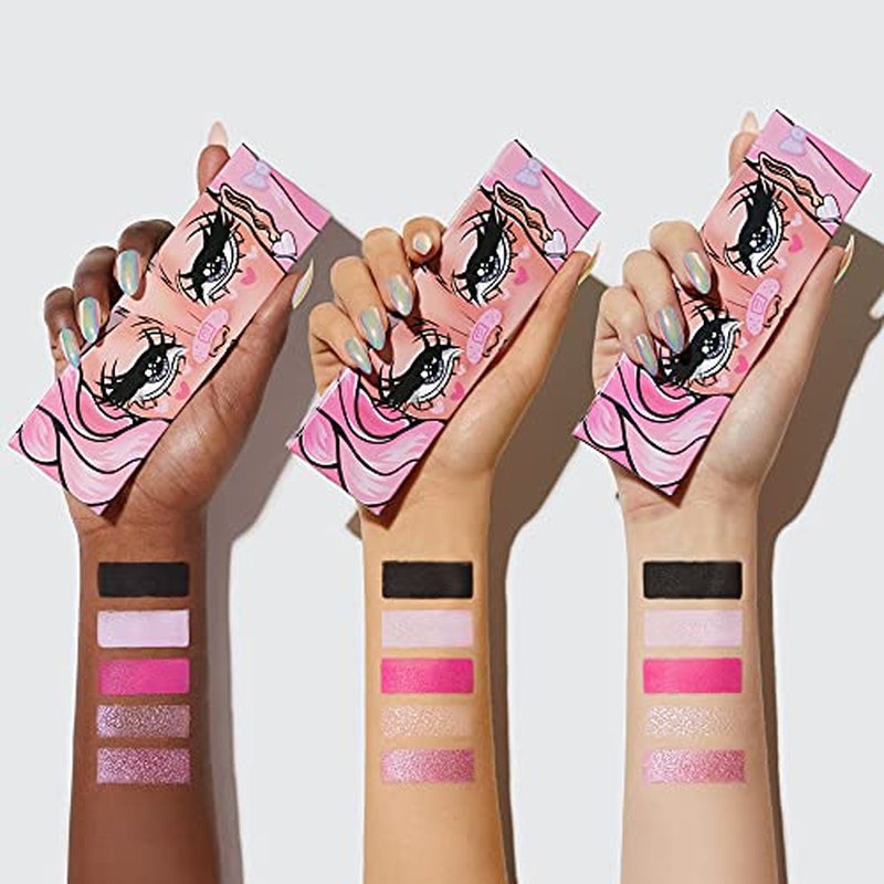 DRAGUN BEAUTY Fantasy Palette Vol. III - Pressed Pigment Palette, Matte Finish and Shimmery Shades, Pigmented, Smooth Pressed Pigment and Pressed Eyeshadows, Vegan & Cruelty Free (0.27oz)