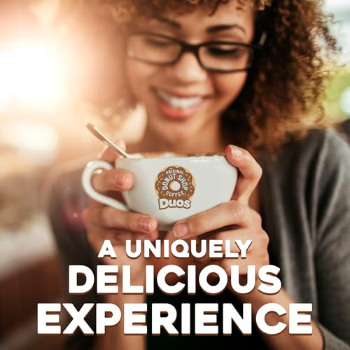 The Original Donut Shop Nutty + Caramel Coffee Pods 24-Count Pack of 4 for Keurig