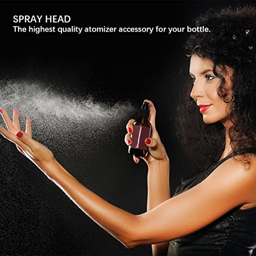 40 Pcs Fine Mist Spray Bottle Nozzles Replacement Pump Heads for Cosmetic Bottles