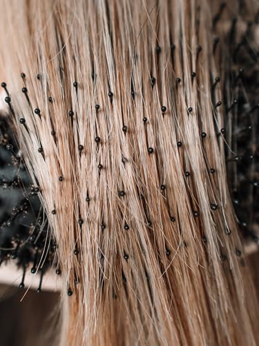 Frizz Control Bamboo Hair Brush for All Hair Types - Detangler & Scalp Care