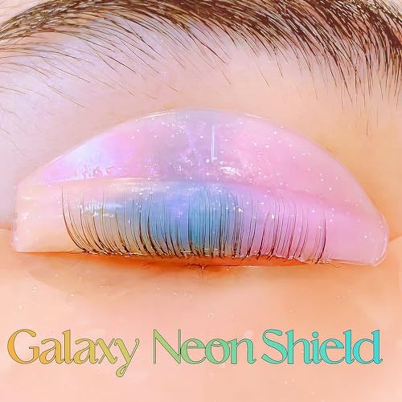 Galaxy Lash Lift Shields - C Curl Natural Curl Lamination Roller Soft Silicone Perm Rod Gel Lash Perming Pad Set for Lift and Tint