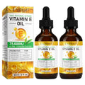 Vitamin E Oil for Skin,75,000 IU Pure Vitamin E Oil for Face, Hair,Nail & Body Tightening Plump Skin,Reduce Fine Lines & Scars,Moisturizing & Smooth,Non-GMO