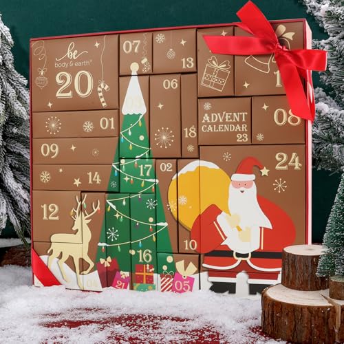 Beauty Advent Calendar with 24 Skincare Surprises for Women Christmas Gifts