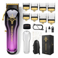 Professional Hair Clipper Kit with DLC-Coated Blades & Brushless Motor