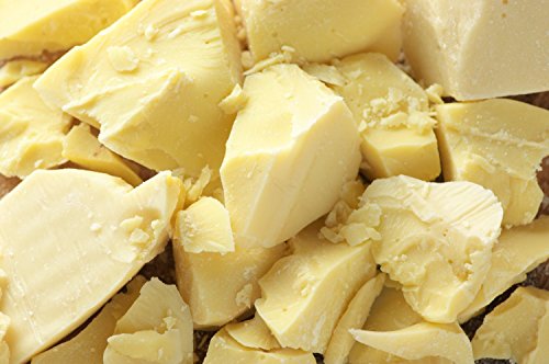Organic Cocoa Butter 8oz - Pure Raw Unprocessed Body Lotion Lip Balm