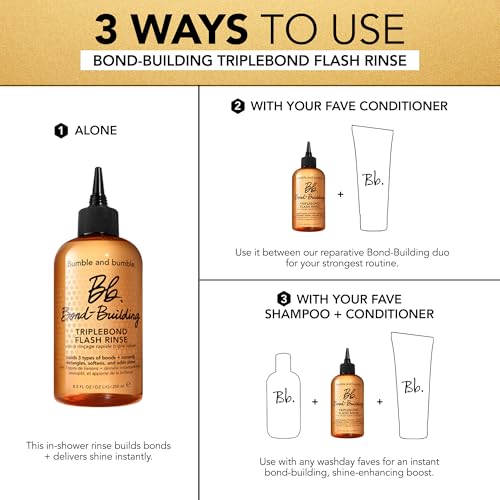 Bumble and bumble Bond-Building TripleBond Flash Rinse for Damaged Hair 8.5 Fl Oz - Full Size