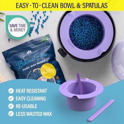 Tress Wellness Wax Melting Bowl with Bikini Wax