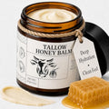 Natural Face Moisturizer with Beef Tallow & Honey - 4.2 oz Hydrating Balm