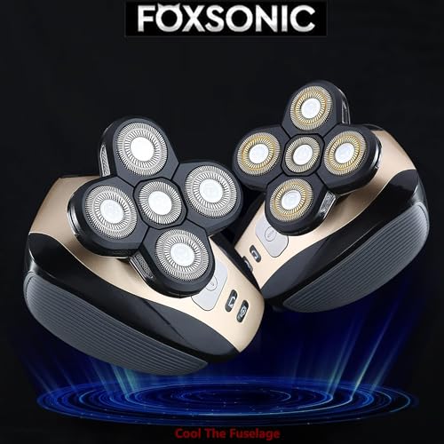 3 Pcs 5 Blades Universal Head Shaver replacement Heads for Head Shaver, Compatible mainstream shaver brands, head shaver replacement blades, Electric shaver replacement heads
