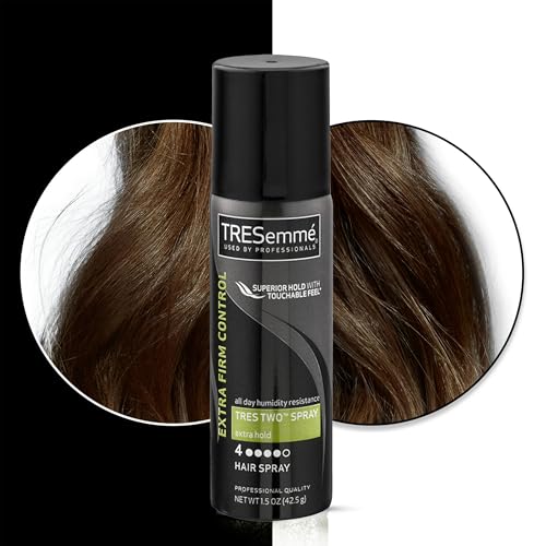 TRESemmé Travel Size Extra Hold Hair Spray 3-Pack – All Day Humidity Resistance