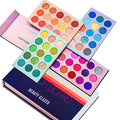 MYUANGO Color Board Eyeshadow Palette - Colorful Rainbow Bright Eyeshadow Palette, Natural Powder Eye Shadow Palette Makeup - Waterproof, Blendable, Long-Lasting - Cruelty-Free