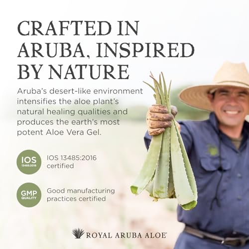 Aruba Aloe Hydrating SPF 30 Sunscreen Lotion 6 oz - Broad-Spectrum Water-Resistant Sunblock for Face & Body