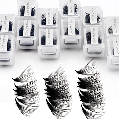 Premade Volume Lash Extensions 1200pcs 20D C Curl 9-12mm Variation of THIS listing