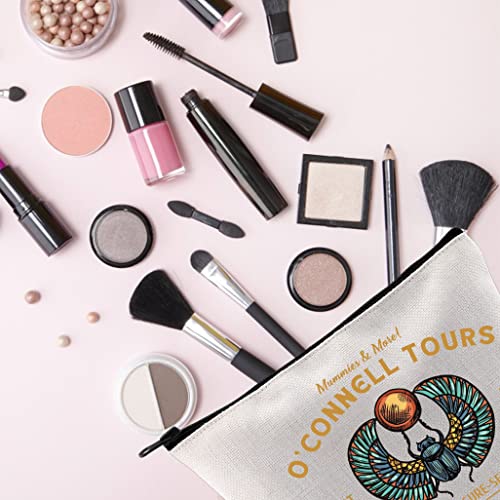 TSOTMO Horror Movie Merch Movie Inspired Gift O¡¯ Connell Tours EST 1926 Zipper Pouch Makeup Bag (& More)