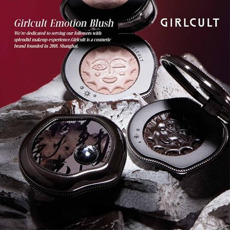 GIRLCULT Cream-to-Powder Blush ? Soft Matte Cream Blush for Natural Flush, Skin-Like Texture, Buildable Nude Glow for Cheeks (#18)