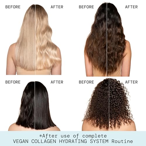 Pacifica Vegan Collagen Leave-In Repair Hair Mask ? Leave-In Conditioner Treatment for Dry Damaged Hair, Hydrating Hair Repair Mask to Strengthen, Reduce Breakage & Split Ends Vegan & Cruelty-Free 4oz