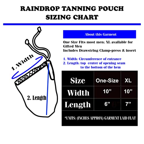 Neptio Men's Tanning Pouch Sun Protection - One Size Dark-Brown