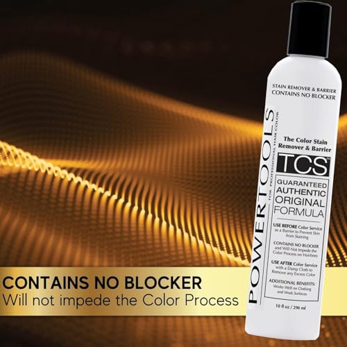 PowerTools TCS Color Stain Remover 10 oz - Barrier Cream for Hair & Skin Protection, Variation 2