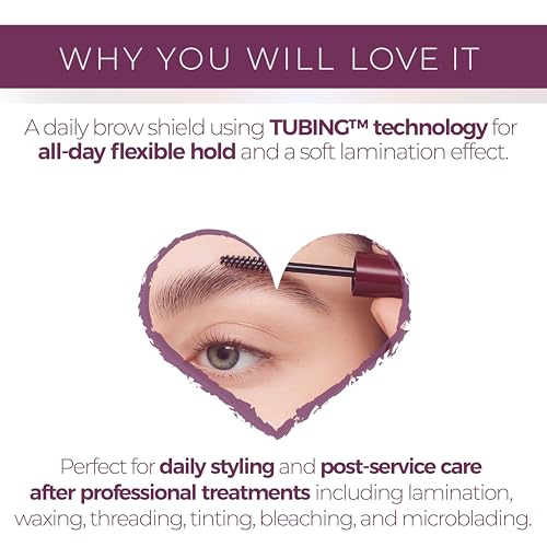 Blinc Tubing Brow Gel - Clear, Long-Lasting Hold for Brow Lamination & Aftercare