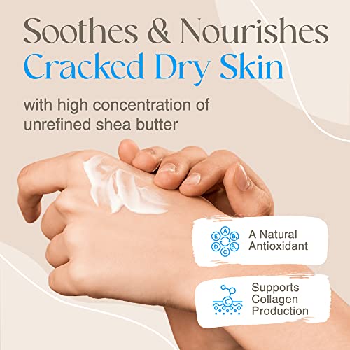 True Shea - 1 Vanilla (8 oz) + 1 Lavender (8 oz) Whipped Shea Butter Moisturizing Beauty Bundle, Nourishing Shea Butter with Sunflower Oil & Coconut Oil for Skin & Hair