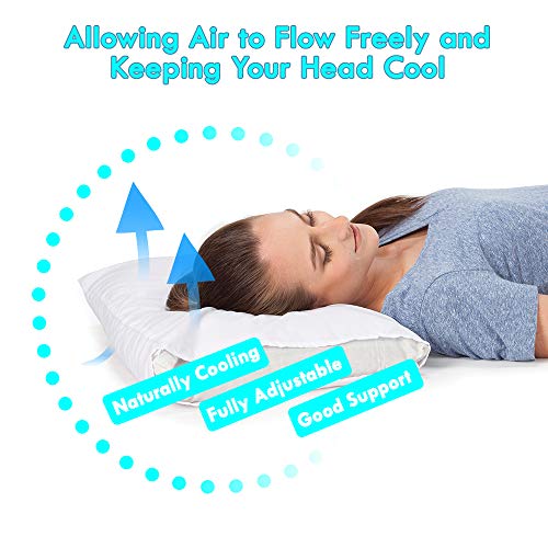 Buckwheat Pillow with Organic Cover - Sobakawa Style Neck Support Pillow - Variation 2