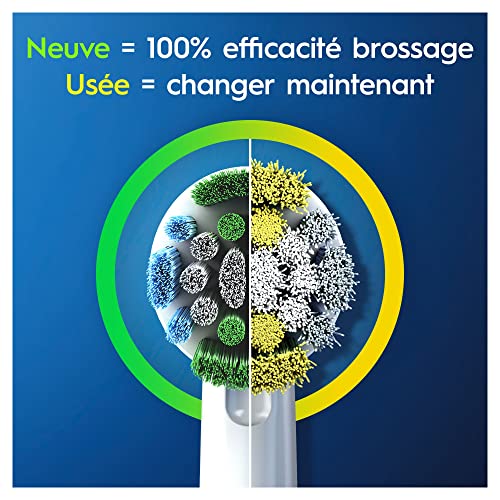 Oral-B Precision Clean Toothbrush Heads Set of 10 - NEW Pack with CleanMaximiser Technology