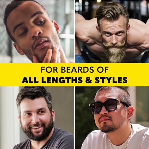 Beard Club Men's Boar Bristle Brush - Birchwood Grooming Tool for Styling, Taming and Healthy Beard Growth